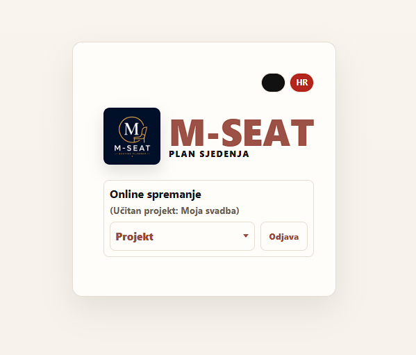 M-SEAT odabir projekta